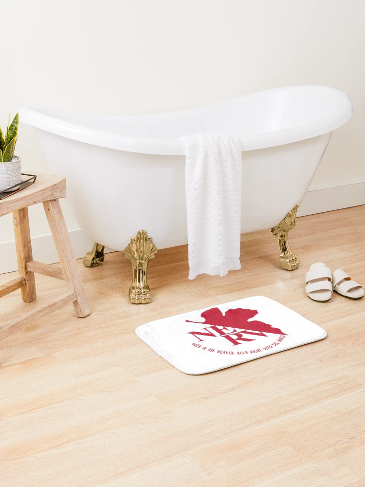 Thumbnail 2 of 6, Bath Mat, NERV designed and sold by Sakuga Drip.