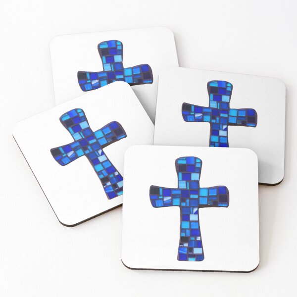 Item preview, Mosaic made cross designed and sold by di-Vera-Rosati.