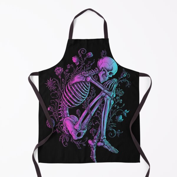 Item preview, Floral Skeleton in Neon Glow designed and sold by PixCthulhu.