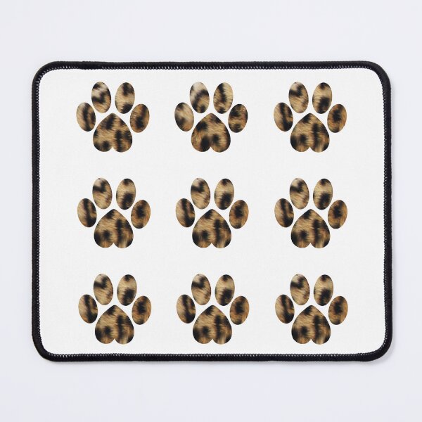 Item preview, Leopard print paw print pattern | Dog Lover | Gift for dog Owner designed and sold by Lindsay Marie Patterns.