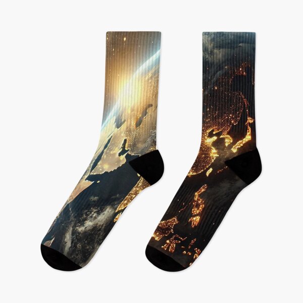 Item preview, Earth at Night – Cosmic View designed and sold by GalenaDeco.
