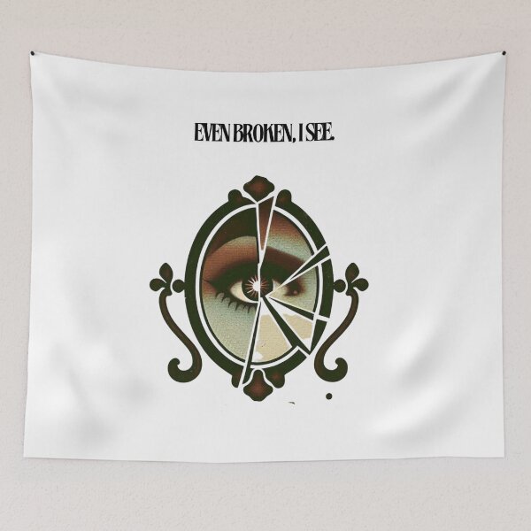Item preview, Even Broken, I See – Fragmented Truth Art designed and sold by JenniferCreaArte .