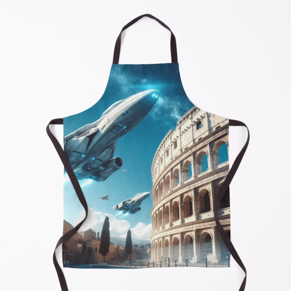 Item preview, Spaceships passing over the Colosseum designed and sold by Dogandesighn.