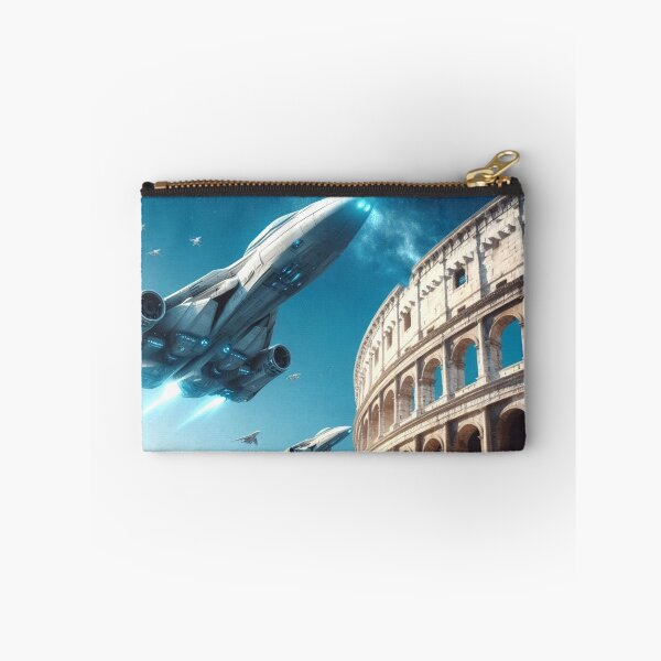 Item preview, Spaceships passing over the Colosseum designed and sold by Dogandesighn.