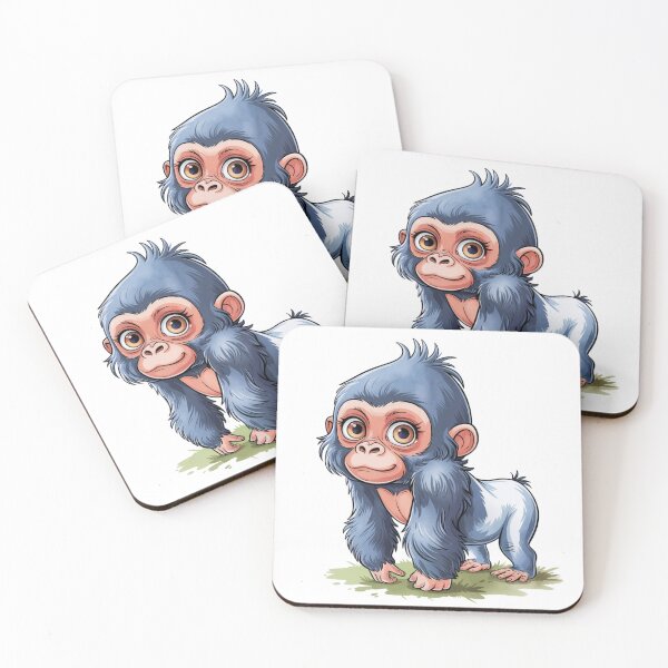 Item preview, Gorilla, the little guardian of the forest designed and sold by FusiTink.
