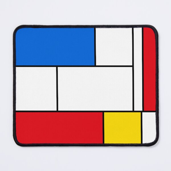 Item preview, Mondrian Style Abstract – Red, Blue and Yellow Composition designed and sold by Keston Studios.