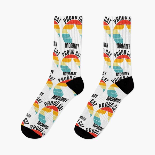Item preview, Proud Cat Mommy Retro Sunset Design | Perfect Gift for Cat Moms designed and sold by Fredster1966.