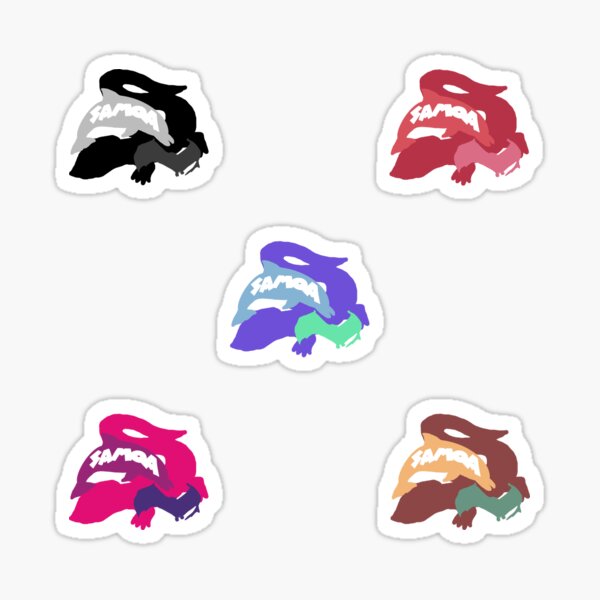 Item preview, Stickerpaket „Samoanische Wildnistiere“ designed and sold by Animals-by-JB.