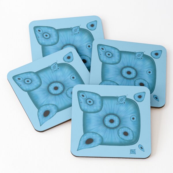 Item preview, Surreal image of blue eyes designed and sold by Cherevan.