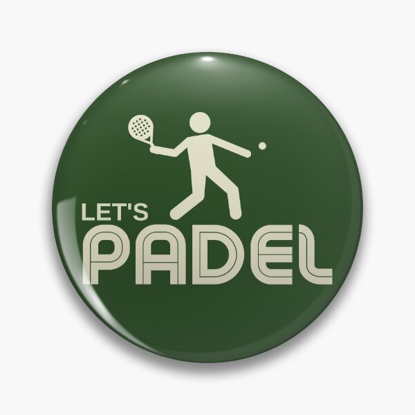 Item preview, Let`s Padel Retro Style Padel Player designed and sold by Anniko Art Studio.