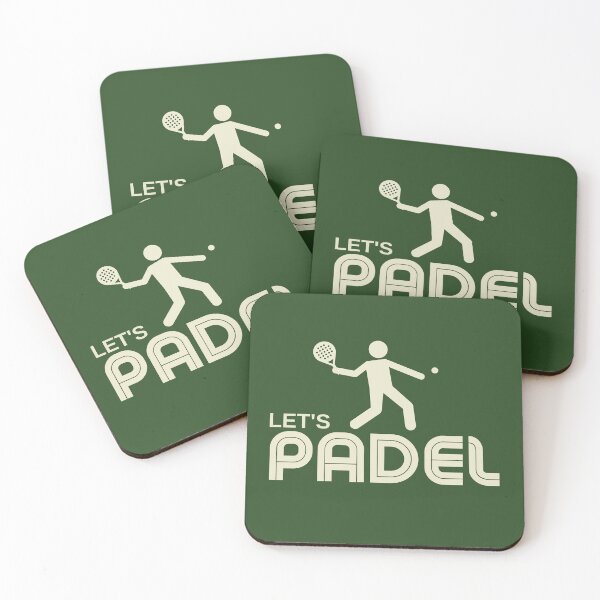 Item preview, Let`s Padel Retro Style Padel Player designed and sold by Anniko Art Studio.