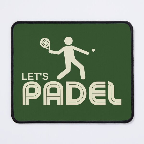 Item preview, Let`s Padel Retro Style Padel Player designed and sold by Anniko Art Studio.