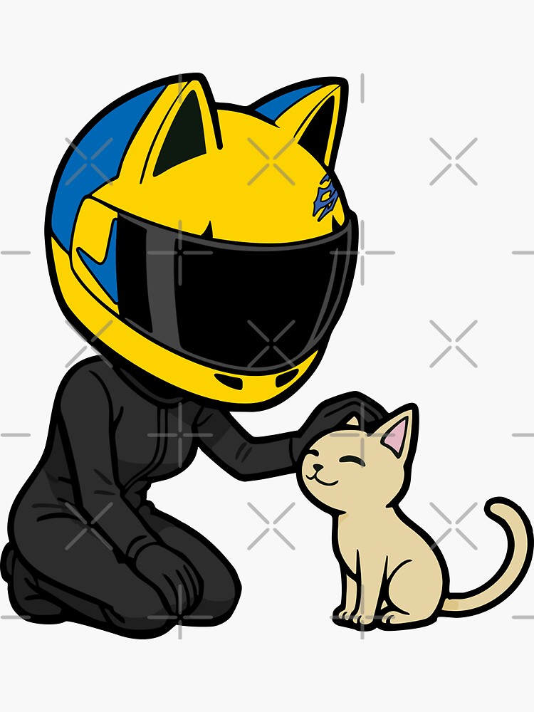 Aperçu 3 sur 3. Sticker avec l'œuvre Chibi Celty créée et vendue par Rankeaocm.