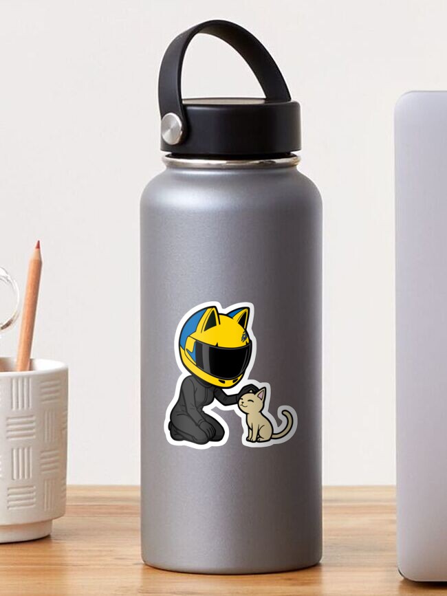 Aperçu 1 sur 3. Sticker avec l'œuvre Chibi Celty créée et vendue par Rankeaocm.