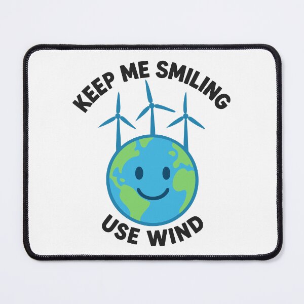 Item preview, Keep Me Smiling – Use Wind Power designed and sold by HandicraftArt.