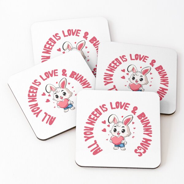 Item preview, All You Need is Love & Bunny Hugs designed and sold by Truth Pixel.