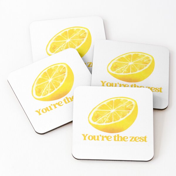 Item preview, You're the Zest – Cute Lemon Pun Design designed and sold by ByHilv.