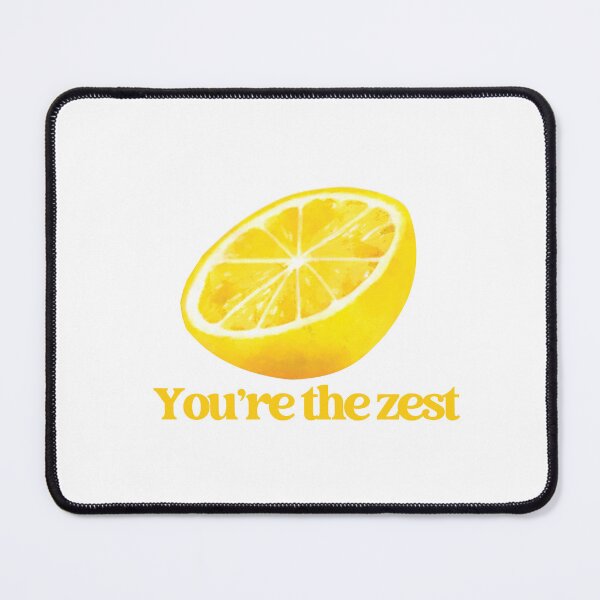 Item preview, You're the Zest – Cute Lemon Pun Design designed and sold by Hilv.Studio.