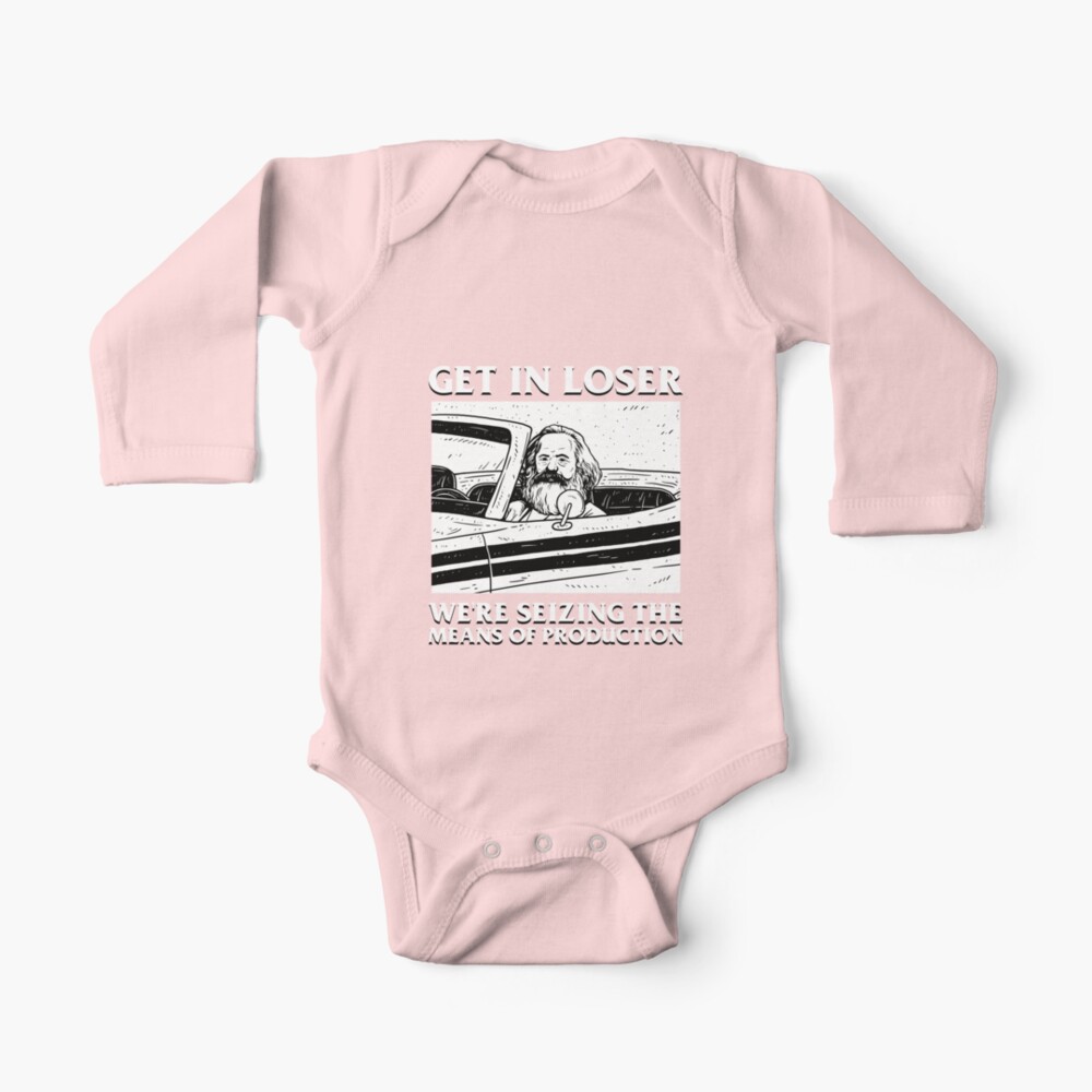 Item preview, Long Sleeve Baby One-Piece designed and sold by dumbshirts.
