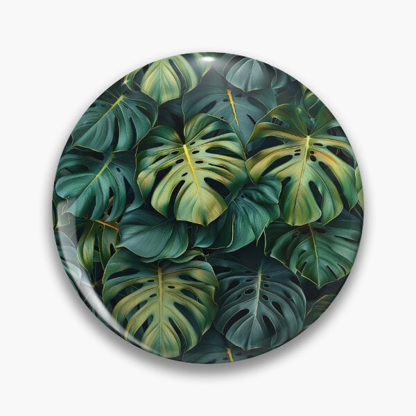 Item preview, Lush Emerald Monstera Canopy designed and sold by NTGUILTY.