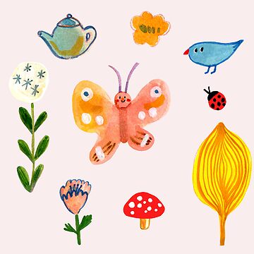 Artwork thumbnail, Garden Friends by NoriMori