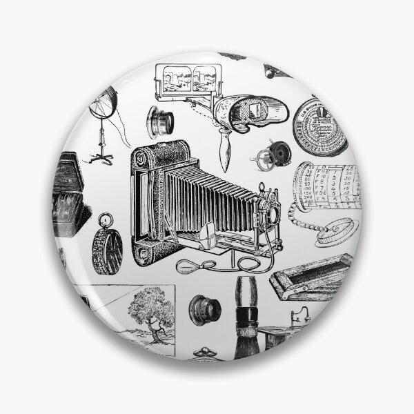 Item preview, victorian vintage antique photography camera toile designed and sold by Gossip Rag.