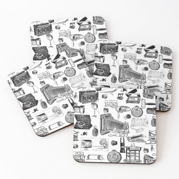 Item preview, victorian vintage antique photography camera toile designed and sold by Gossip Rag.