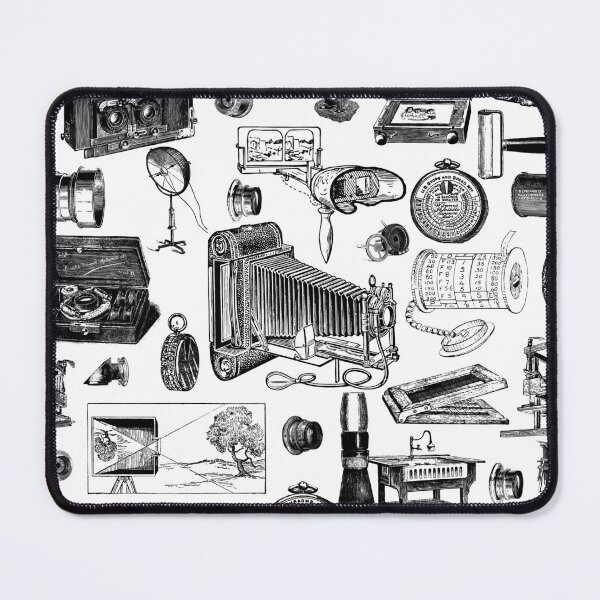 Item preview, victorian vintage antique photography camera toile designed and sold by Gossip Rag.