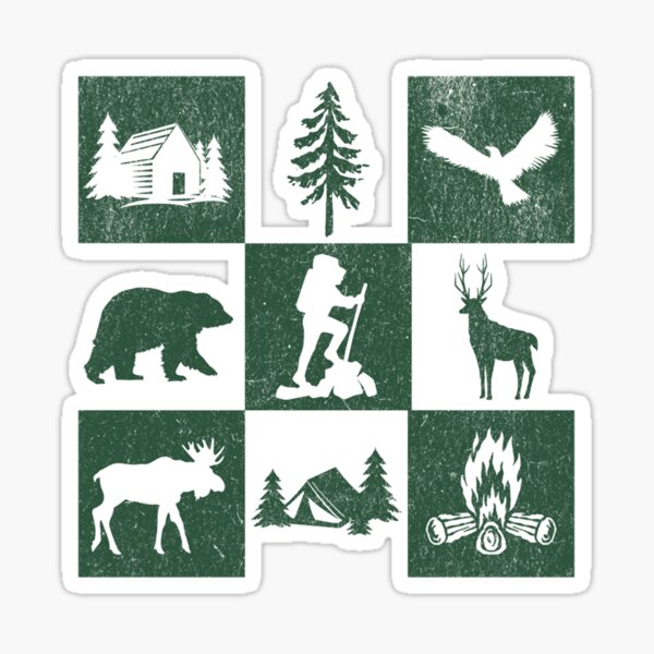 Item preview, checkered outdoors camping  designed and sold by Mapmav20.