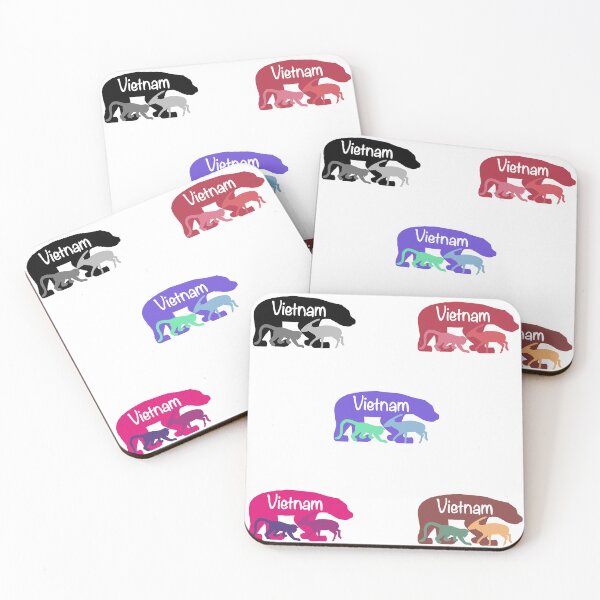 Item preview, Vietnamese Wilderness Animals Sticker Pack designed and sold by Animals-by-JB.