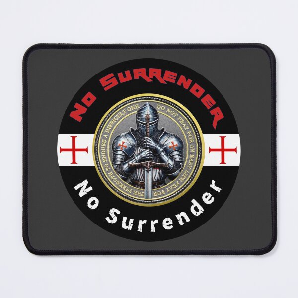 Item preview, No Surrender Christian Knight designed and sold by historyandmore.