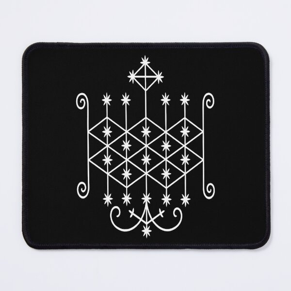 Item preview, Warrior Loa Orisha Vodun - Ogoun Veve Voodoo Symbol designed and sold by Faiza Styles.