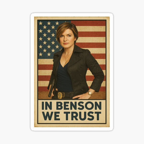 Item preview, In Benson We Trust ~ Mariska Hargitay designed and sold by ClassicStars.