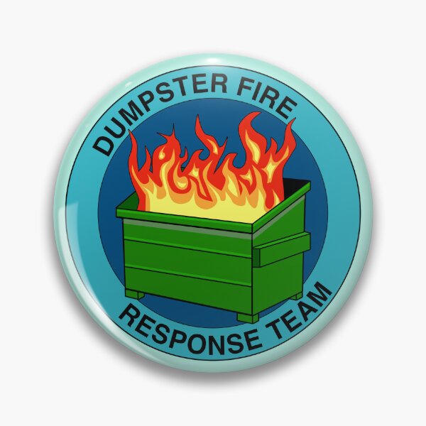 Item preview, Dumpster Fire Response Team designed and sold by aribluestein.