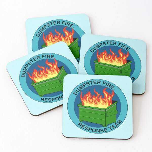 Item preview, Dumpster Fire Response Team designed and sold by aribluestein.