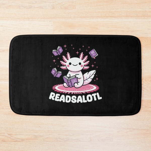 Item preview, Readsalotl: Axolotl Bookworm Design - Cute Axolotl reading a book - Reads Alotl designed and sold by KolbaVison.