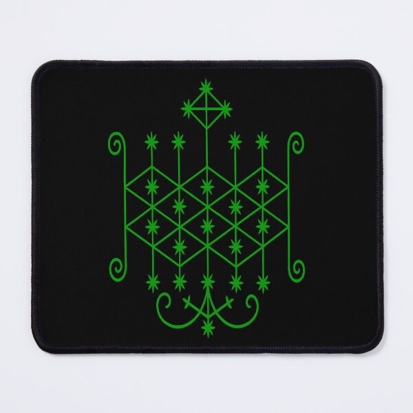 Item preview, Warrior Loa Orisha Vodun - Ogoun Veve Voodoo Symbol designed and sold by Faiza Styles.