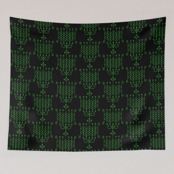 Item preview, Warrior Loa Orisha Vodun - Ogoun Veve Voodoo Symbol designed and sold by Faiza Styles.