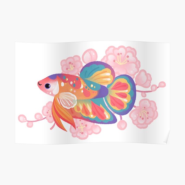 Koi Betta Poster