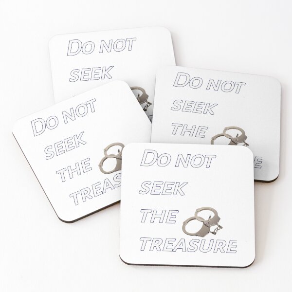 Item preview, DO NOT SEEK THE TREASURE, LETTERS  designed and sold by CraktmanShop.