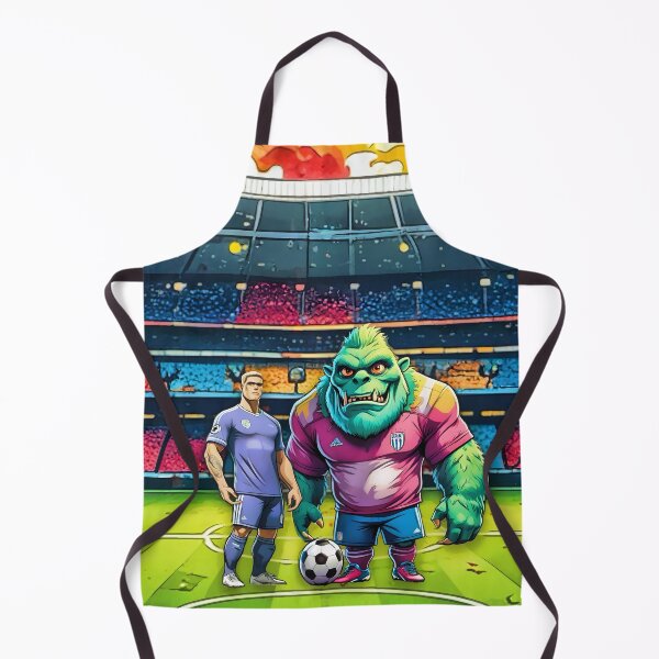 Item preview, Cartoon Great Dad Monster Football Supporter designed and sold by NikkiBear67.
