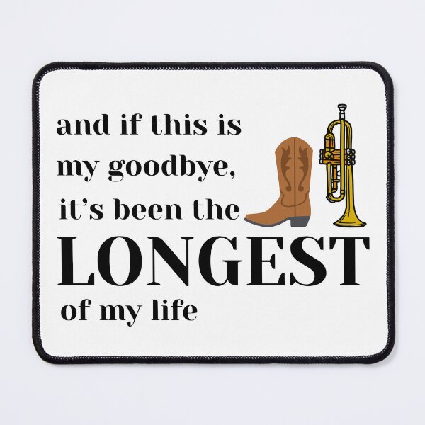 Item preview, Role Model Kansas Anymore The Longest Goodbye Lyric designed and sold by kelly.rae.