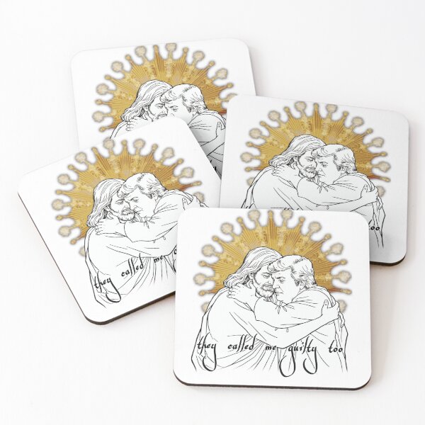 Item preview, Donald Trump They Called Jesus Guilty Too Lineart designed and sold by RedWaveGals.
