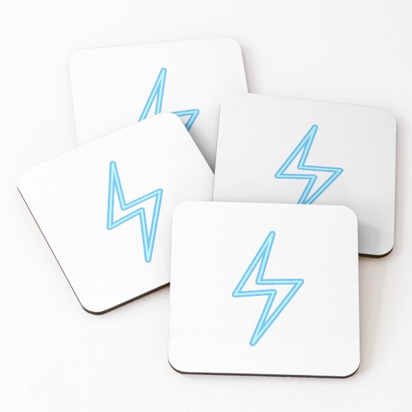 Item preview, Blue Neon Lightning Bolt designed and sold by Elite Works.
