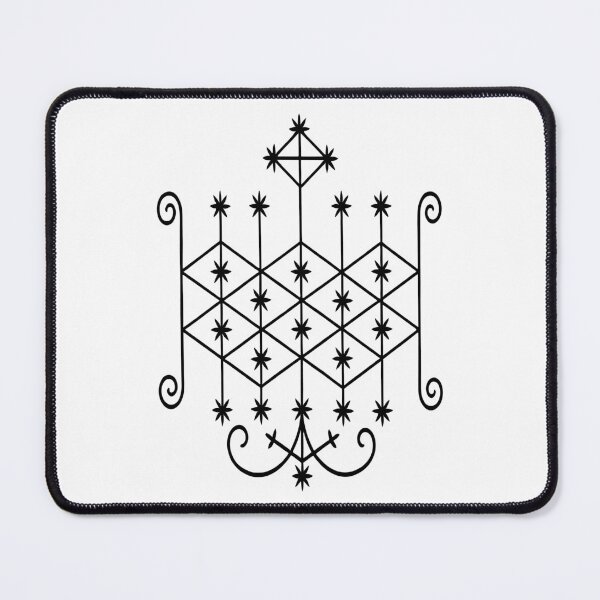 Item preview, Ogun Veve Voodoo Symbol - Warrior Loa Orisha Vodun designed and sold by Faiza Styles.