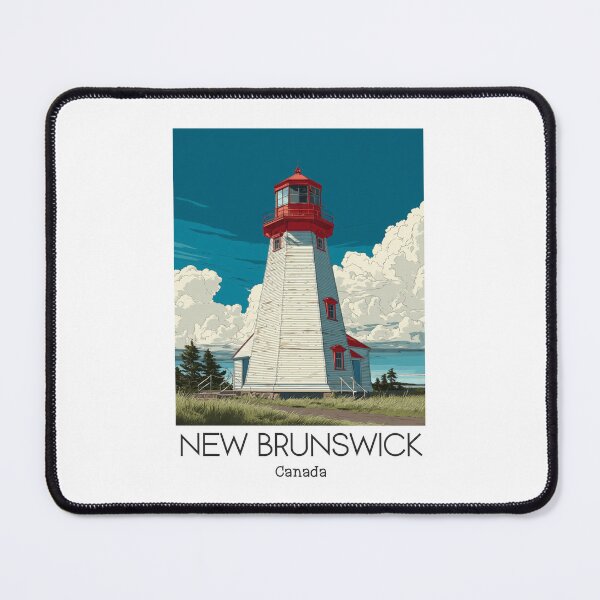 Item preview, A Vintage Travel Art of New Brunswick - Canada  designed and sold by GoodOldVintage.