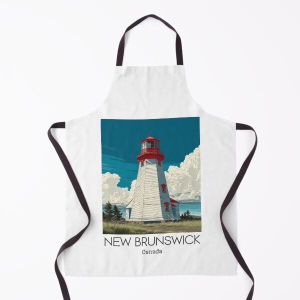 Item preview, A Vintage Travel Art of New Brunswick - Canada designed and sold by GoodOldVintage.