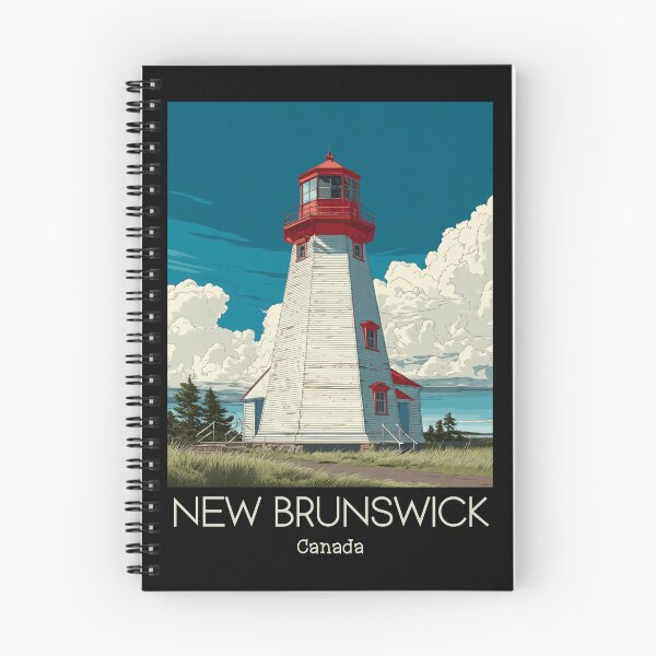 Item preview, A Vintage Travel Art of New Brunswick - Canada  designed and sold by GoodOldVintage.