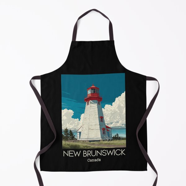Item preview, A Vintage Travel Art of New Brunswick - Canada designed and sold by GoodOldVintage.