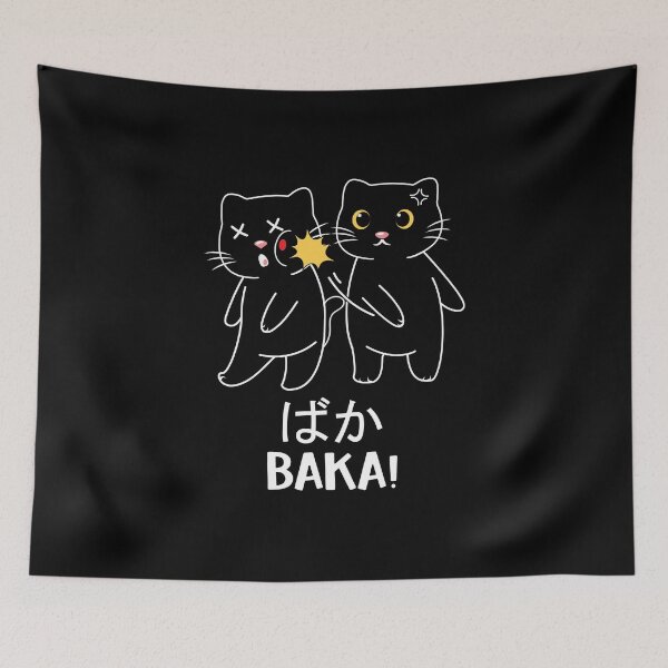 Item preview, Baka Cat Design - Anime Manga Kawaii Style designed and sold by KolbaVison.